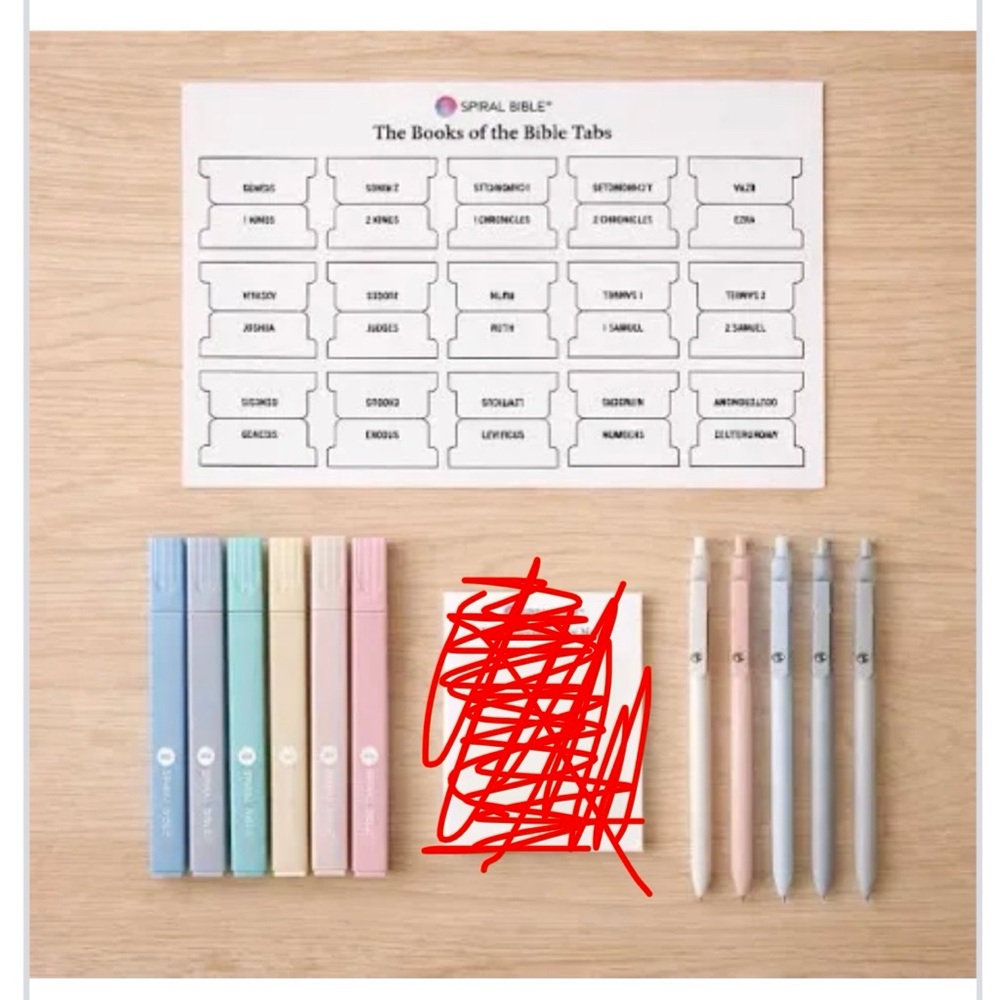 Spiral Bible Study Accessory Kit